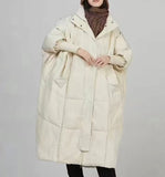 Light Weight Women Winter Puffer Coat, Loose 90% Duck Down Jackets Warm Coat/ 032