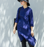 Women Dresses Casual Summer Linen Women Dresses SJ97215