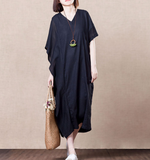 Summer Women Dresses Casual Cotton Women Dresses WG97215