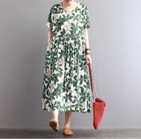 women Flora linen dresses