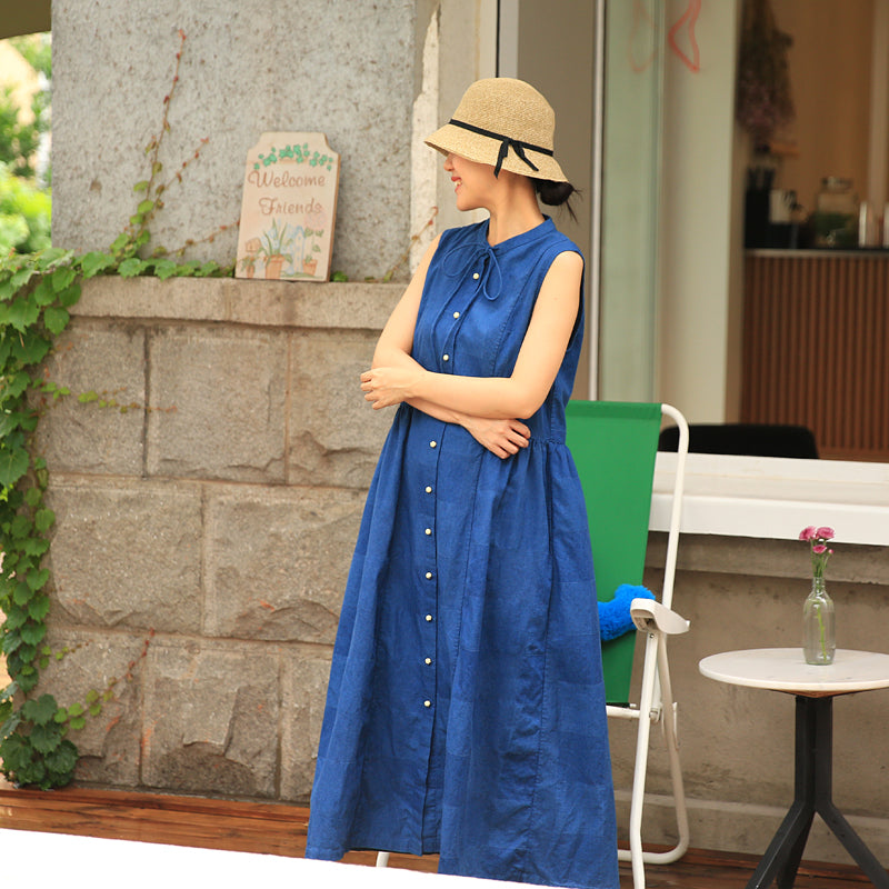 Simple cotton summer dresses hot sale